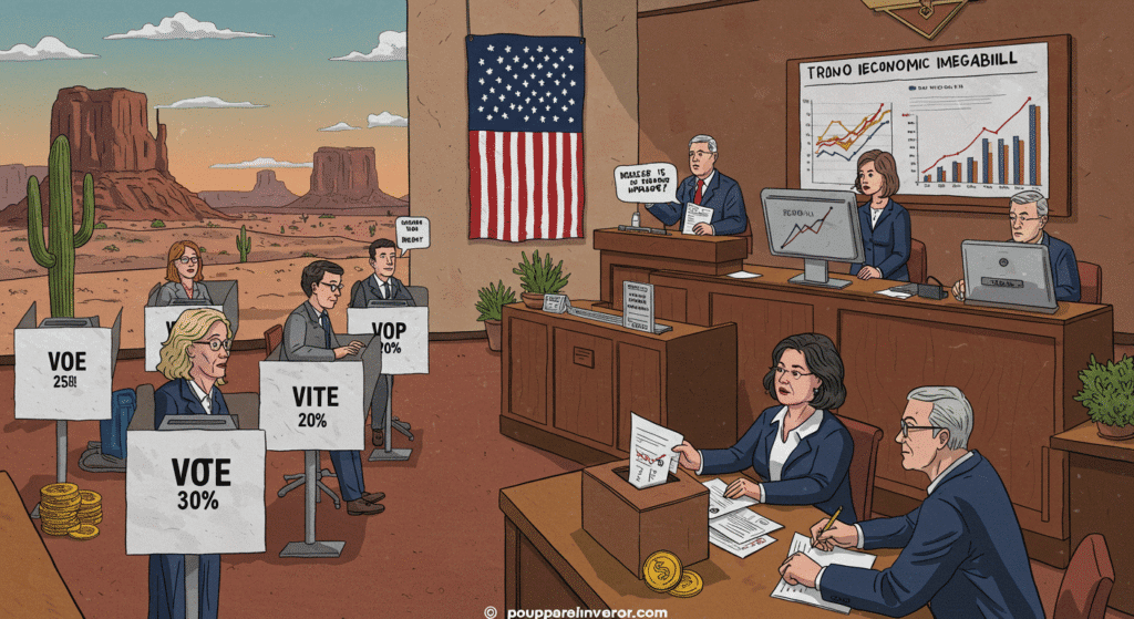 Voters in Arizona Evaluate Economic Impacts of Trump’s Megabill