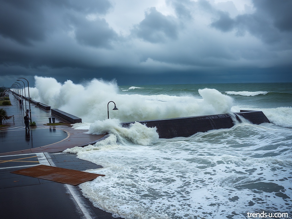 Hurricane Erin’s Waves Batter North Carolina: Coastal Flood Alerts for Nearly 40 Million