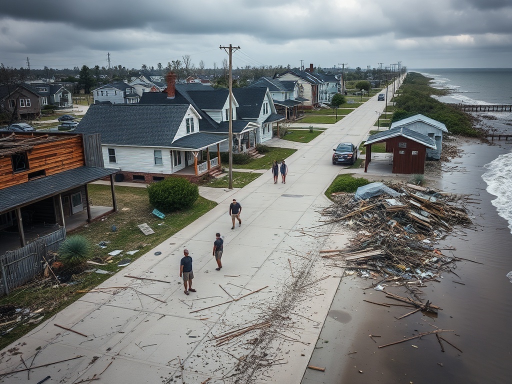 Hurricane Erin Leaves a Mark: North Carolina Coast Faces Aftermath