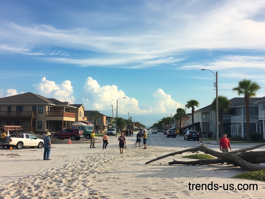 As Hurricane Erin Moves Away, North Carolina Begins Recovery Efforts
